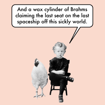 Brahms at the piano