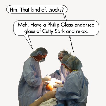 Surgeons love wacky composer deaths