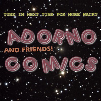 wacky adorno comics