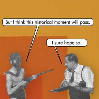 prof pangloss and rabbit