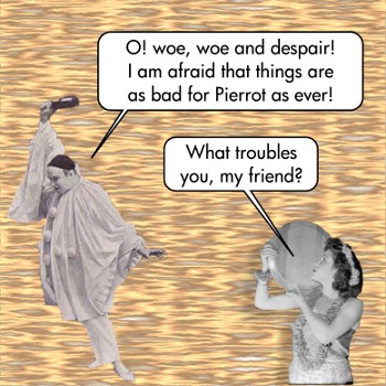 pierrot and his friends