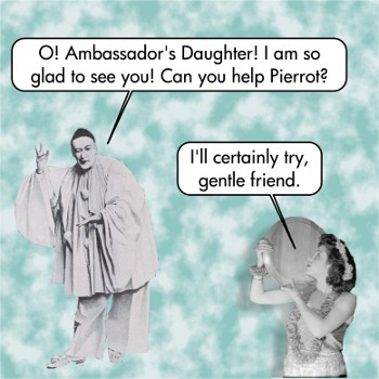 pierrot and his friends