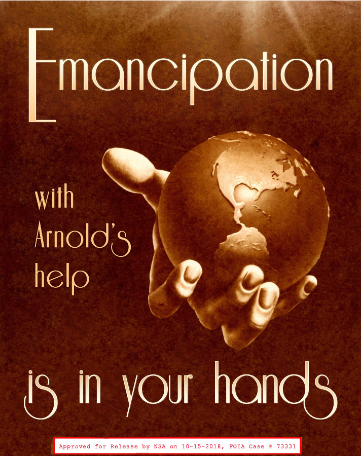 classical music is boring says, ''emancipation, with arnold's help, is in your hands''