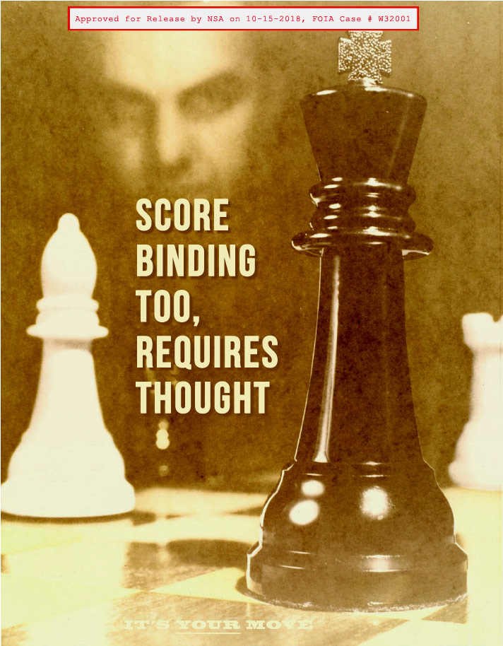 classical music is boring says, ''score binding too requires thought''