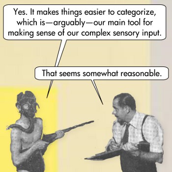 Professor Pangloss and rabbit